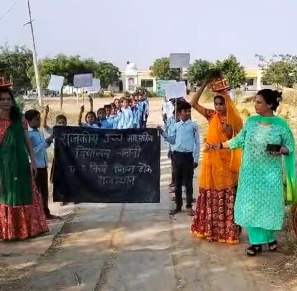 निवाई में मतदाता जागरुकता रैली का आयोजन।